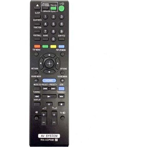 Destiné à RMADP090 TéLéCommande Remplacer pour , XU,AV System HBDE2100 DBDE3100 BDVE4100 BVDE6100 (1/5)