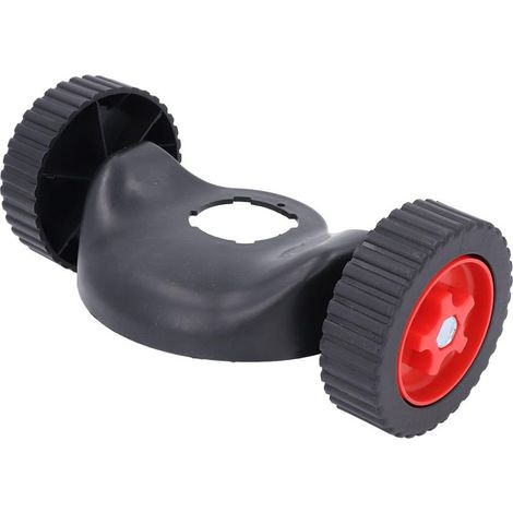 Roues de Coupe-bordure, Roues de Support Réglables, Roues Auxiliaires avec Protection, Accessoires Universels pour Coupe-herbe pour la Maison, la Pelouse, Support Auxiliaire de (1/5)