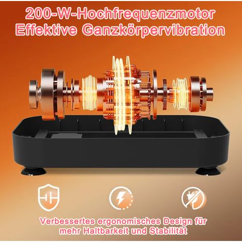 Plateforme Vibrante Fitness avec Bluetooth et Programmes Personnalisés pour Entraînement Complet à Domicile (1/5)