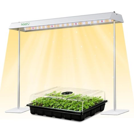 60W Full Spectrum Aluminium Frame Grow Light for Indoor Plants (1/5)