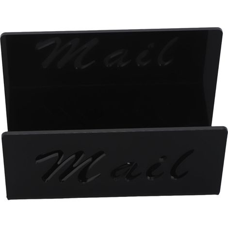 Porte-courrier en acrylique, organisateur de bureau, trieur de lettres, porte-enveloppes pour la maison, l'école ou le bureau. (1/5)