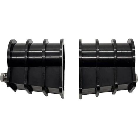 Accessoires pour escaliers mécaniques de piscine, pièces encastrées en plastique technique pour escaliers mécaniques de piscine, clips en caoutchouc pour marches d'escalier mécanique