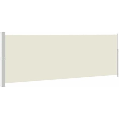 Tenda da Sole  Tenda parasole Laterale Retrattile 160 x 500 cm Crema (1/5)