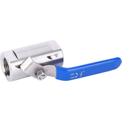 Robinet à flotteur fileté G1/2 en acier inoxydable 304, vanne à bille pour usage industriel, accessoire mécanique de précision. (1/5)
