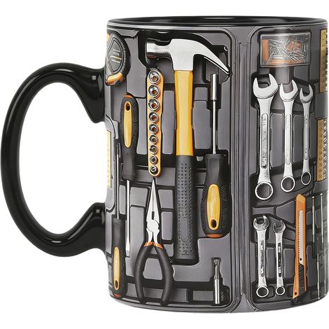 Mechaniker-Werkzeugkasten-Set Tasse Lustige Kaffeetasse Mechaniker-Werkzeugkasten-Set Auto-Automechaniker Geschenk 11 (1/5)
