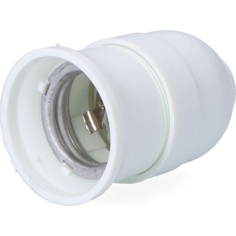 Keramik-Innenfassung aus Bakelit E27, 4 bis 230 V, weiß, ø43 x 65 mm (eingeschweißt)