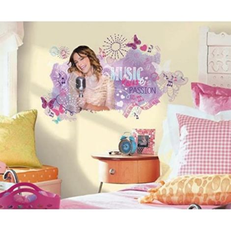 Sticker Géant Music Love Passion Violetta Disney (1/2)