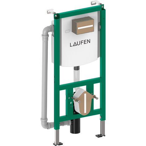 Elemento de instalación INEOLINK de LAUFEN, con cisterna, para WC (1/2)