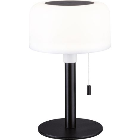 Paulmann 94607 Bartja Solar-Tischlampe  1.6 W Warmweiß  Schwarz (1/5)