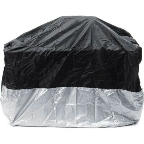 Housse de Imperméable pour Moto, Cyclomoteur, Scooter, Respirante, Anti-poussière, Pluie, pour Les Temps (XXL) (1/5)
