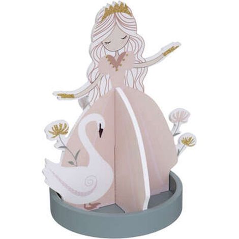 Porte Bijoux Enfant Il Était une Fois 21cm Rose (1/2)