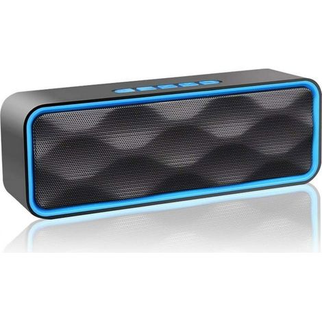 Portable bluetooth speaker, wireless speaker, bluetooth 4.2 (1/5)