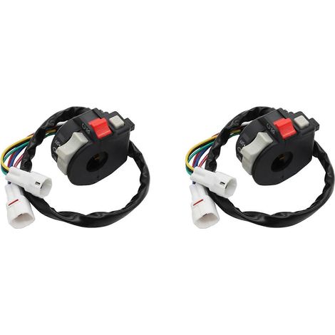 2x 1S3-83973-11-00 Linker Lenkerschalter für Motorstart und Scheinwerfer für Yamaha ATV Raptor 700 YFM 700 YFZ450R (1/5)