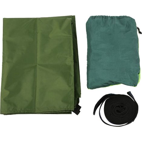 Tragbare Hängematte mit Moskitonetz und Regenschutz für den Garten (1/5)