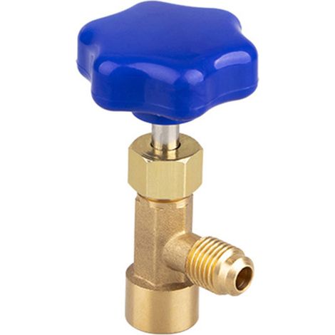 1 Soupape de sécurité en laiton, diamètre 1cm, surface lisse, pour climatiseur et outils (1/5)