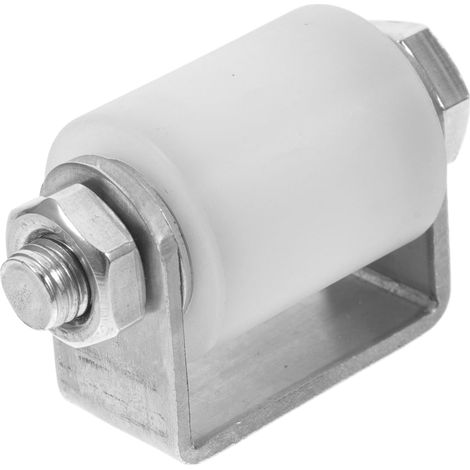 CCYKXAGuide Support Intégré Galet en Nylon et Roue Directionnelle en Acier Inoxydable Roulettes Porte Coulissante pour Portes Coulissantes Silencieuses (1/5)