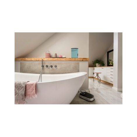 Lot de 2 déshumidificateurs Design DROP Rechargeables 1kg Wenko, Absorbeur humidité intérieurs, caravane, Anti moisissure jusqu’à 3 mois, Idéal jusqu'à 80m², d15x23cm chaque, Turquoise (1/5)