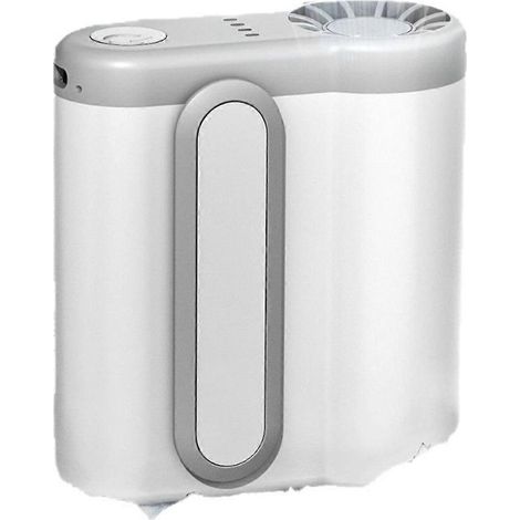 Mini chauffage lombaire rechargeable, puissant ventilateur de ceinture portable à 4 vitesses avec clip de transport robuste, idéal pour-AquaForge (1/5)
