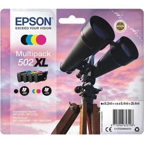 Epson Multipack 4-colours 502XL Ink (1/5)