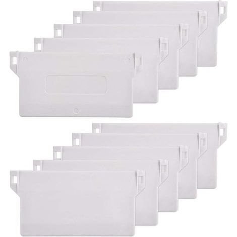 Persianas verticales, placas de contrapeso, 10 piezas, repuestos, accesorios para persianas verticales, cortinas, contrapesos para lamas de 89 mm (1/2)