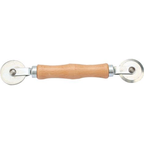 Rouleau de Réparation Pneu en Alliage d'Aluminium avec Manche en Bois pour Puncture et Roulement (1/5)