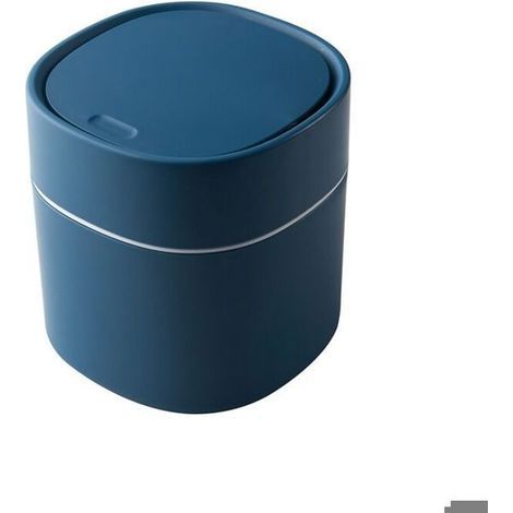 Poubelle de Table avec Couvercle,Mini Poubelle Plastique,Petite Poubelle de Table pour les Chambres à Coucher, les Salles à Mang (1/5)