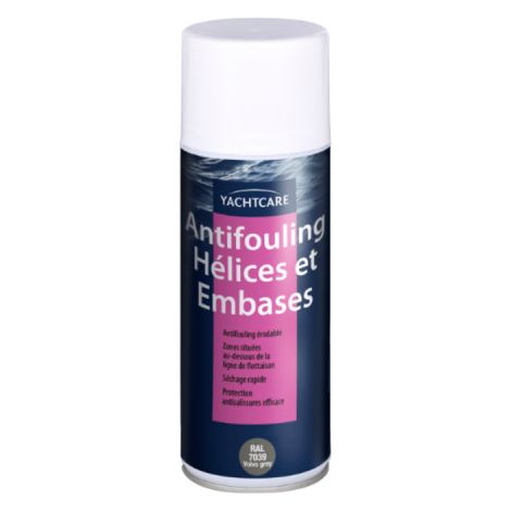 Antifouling-Aerosol Antifouling-Propeller und -Basen YACHTCARE - grau - 400 ml