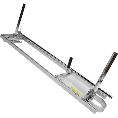 Scierie à chaîne portable 48 pouces avec système de guidage sur rail et barre de fraisage pour le sciage de planches métalliques (1/5)
