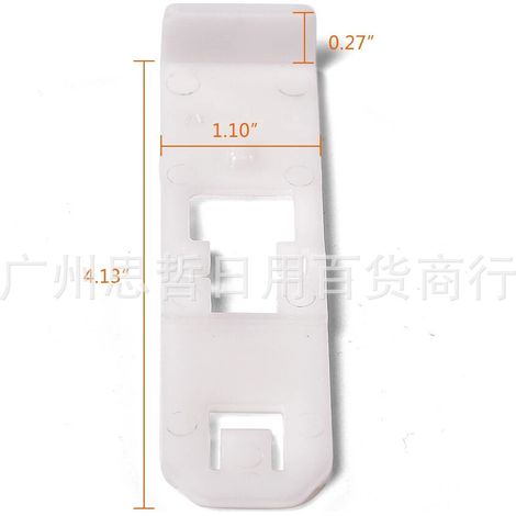 Compatible avec le clip de fixation du support de phare de camionnette Dodge Ram 68050777AA (1/4)