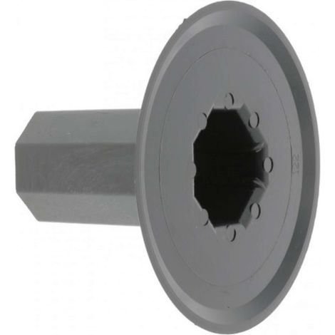 Flasque de guidage coulissant Ø164mm pour tube octogonal de 40mm Volet roulant Store Tablier Fenêtre Enroulement Déroulement