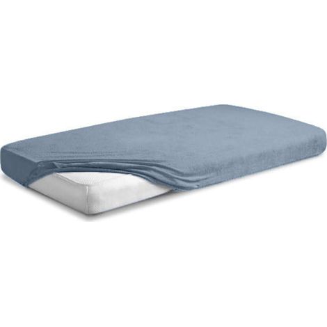 Telo FROTTE PREMIUM con gomma 110x190, 120x200x20, misura grigio44, MATEX (1/5)