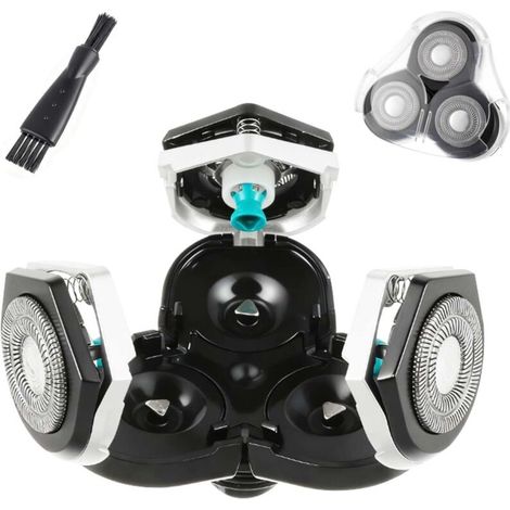 Testina di ricambio per rasoio RQ12, accessori per testina di rasatura compatibili con Norelco RQ12 RQ11 RQ10 Sensotouch 3D RQ1050 RQ1075 1260X 1280X 1290X RQ1180 Gruppo testina completo (1/3)