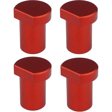 Abrazaderas de banco - 4 piezas de abrazaderas para carpintería, bloque de borde de fijación de carpintería, presione firmemente el bloque de freno del banco de trabajo para carpintería de bricolaje (1/4)
