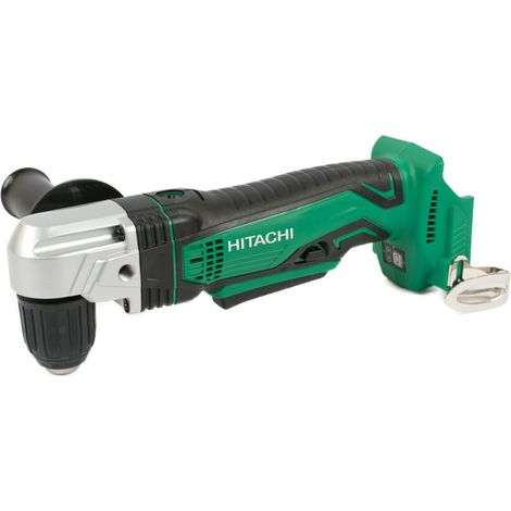 Hikoki – Perceuse-visseuse d'angle sans fil 14,4V – Moteur Brushless – Capacité perçage bois 28mm – Lampe LED pour espaces confinés