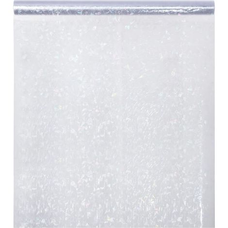Maison Exclusive - Pellicola Finestra Smerigliata Motivo Arcobaleno 3D 60x1000 PVC