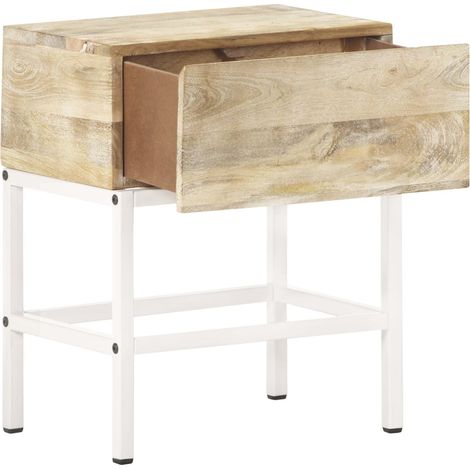 Maison Exclusive - Comodino 40x30x50 cm in Legno Massello di Mango