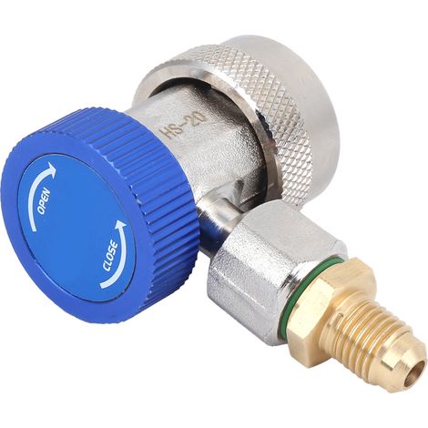 Raccord rapide basse pression R134A, collecteur de climatisation, manomètre, noyau de soupape d'admission (1/5)
