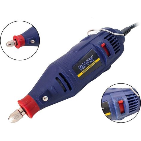 MINI PERCEUSE MEULEUSE MULTIFONCTION 3,2 MM 130 W 230 V ROYCE DIY
