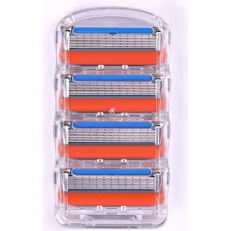 Elektrischer Herrenrasierer – 5 kompatible Ersatzklingen – Für langes und kurzes Haar – 5 Klingen – Einfache Anwendung und Reinigung (1/5)