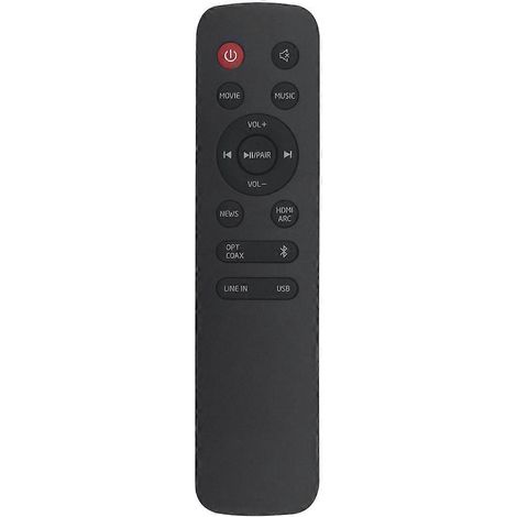 Télécommande pour téléviseur compatible avec Hisense EN205A7H (1/5)