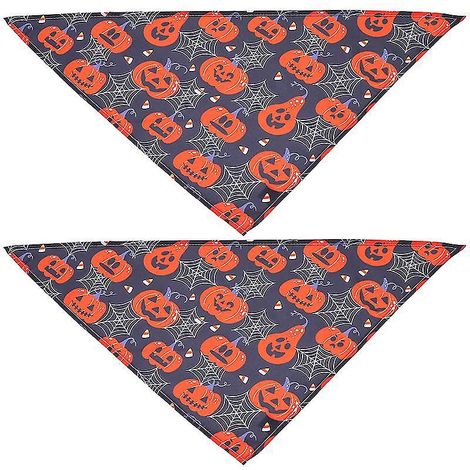 2er-Pack Hunde-Lätzchen für Halloween-Dekorationen