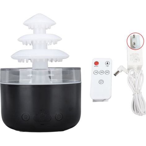 Diffuseur d'huiles essentielles 15,6W, lumière d'ambiance colorée, portable, humidificateur parfumé pour maison, prise UE 100-240V (1/5)
