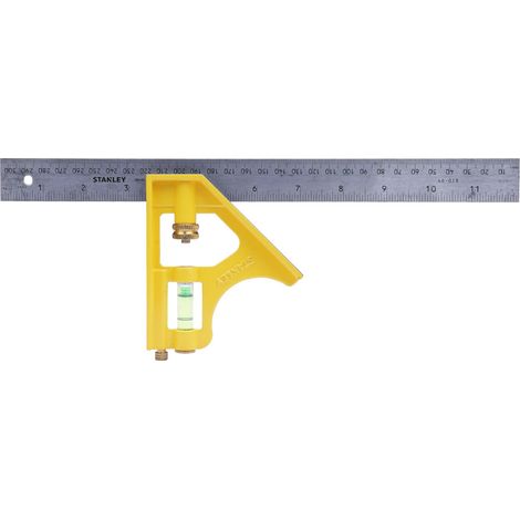 Stanley 2-46-028 herramienta de medición y diseño - Herramienta para medir (Acero inoxidable, Amarillo)