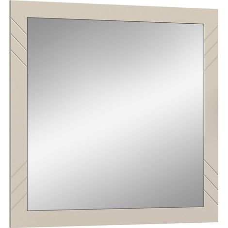 Notes miroir beige mat, miroir.