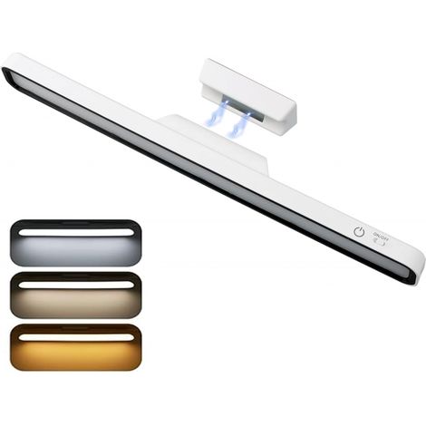32cm Lampe LED Rechargeable, Lumière LED, Lampe de Placard, Lumiere Placard, Lumiere Cuisine sous Meuble, Lampe Rechargeable Interieur, 3000mAh Lampe (1/5)