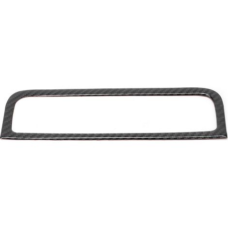 Car Carbone Fibre Cadre Décoratif Interrupteur Climatisation Conduite Gauche Compatible VW Touareg 2011-2018 (1/3)