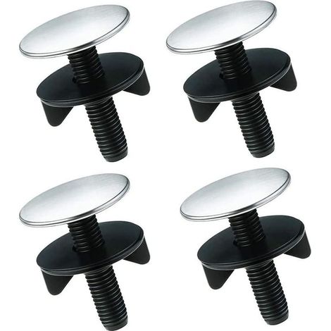 4 Pièces Robinet Trou Couvercle, Robinet Couvercle Trou Cuisine, Bouchon Trou Robinet D'évier, Acier Inoxydable Robinet Trou Couvercle pour Accessoires d'Évier Cuisine, Salle Bain à Maison (12-40mm) (1/5)
