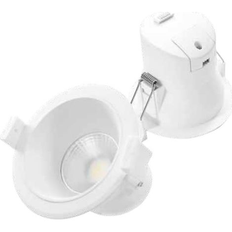 Mandani LED-Einbauleuchte runder Ring 7W 3000/4000/6000K Weiß (1/5)