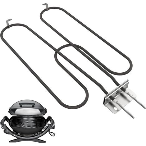 1 Élément Chauffant pour Barbecue Q240 Q2400, 2200W 230V, Acier Inoxydable SUS840, Cuisson Rapide (1/5)