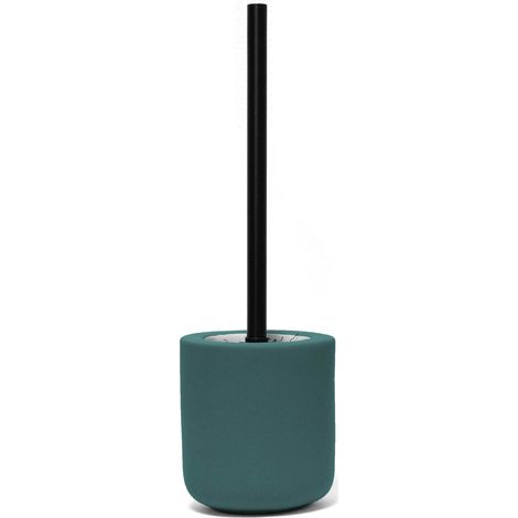 Brosse de toilette 11 x 38 cm Mambo emeraude (1/2)